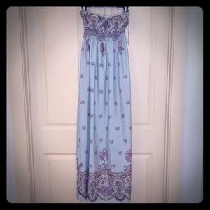 Floral Halter Dress